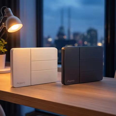 Aqara Smart Wall Switch Z1 More Control Zigbee 3.0 Compatible with Single Live/Neutral Wire Design W