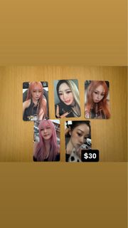 aespa Giselle 簽名小卡