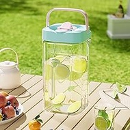 Fridge Drink Dispenser 3.5L (0.9 Gal) Juice Water Pitcher Large Capacity Plastic Beverage Dispenser 