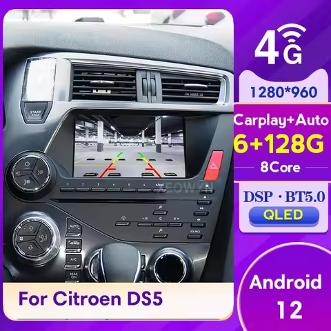 For Citroen DS4 DS5 DS6 DS 5LS 2012 - 2017 Car Radio Multimedia android auto Navigation stereo GPS A