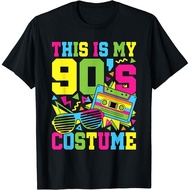 Adult Clothes T-Shirt This Is My 90's Costume 1990s 90s Style Party Outfit T-Shirt