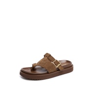 Staccato Womens Platform Wedges Sandals รองเท้าแตะผู้หญิง รองเท้าส้นตึก B2396