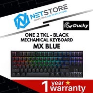 DUCKY ONE 2 TKL - BLACK MECHANICAL KEYBOARD MX BLUE - DKON1787ST-CUSPDAZT1