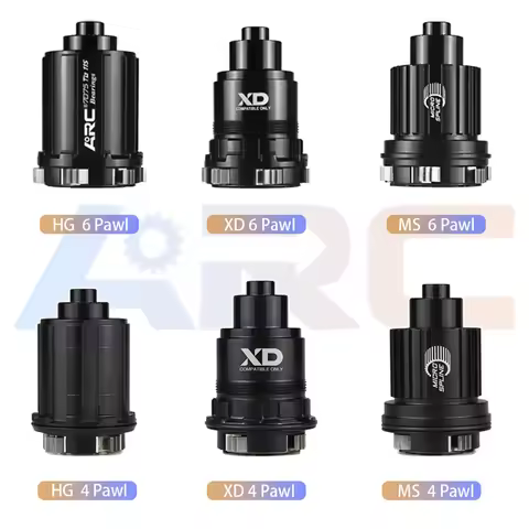 MTB Bike FreeHub HG Micro Spline MS XD XDR 4-6 Pawls 3 Teeth Applicable To MT005/MT006/MT007/MT009/M