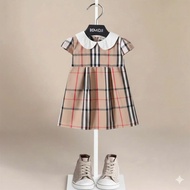 Summer back zip dress for girls size 9- 35kg summer girls dress