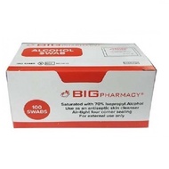 BIG PHARMACY ALCOHOL SWABS (STERILE) 100S