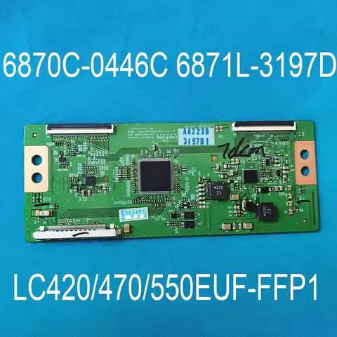 T-CON Board 6870C-0446C 6871L-3197D LC420/470/550EUF-FFP1 Logic Board is for KDL-42W805A KDL-47W805A