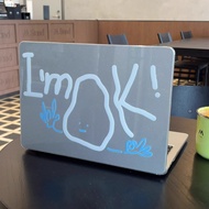 Positive Words Print Case for 2025 Macbook Air13 M4 A3240 Air13 M3 A3113 Air13 M2 A2681 Pro14 M4 A31