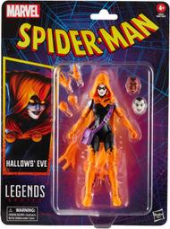預購已上市美版漫威Marvel Legends 萬聖夏娃 Hallows' Eve 萬聖節 蜘蛛人 經典復古吊卡 孩之寶