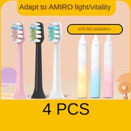 Toothbrush Heads For AMIRO AFE002 Electric Toothbrush Sonic Soft AMIRO Tooth Brush Head Replacement