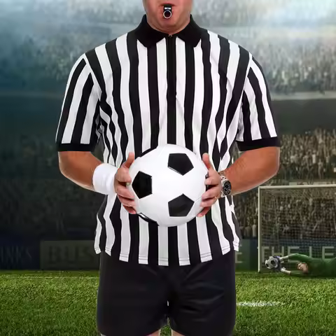 Referee Shirt Professional Custom Men's Football Referee T-Shirt Soccer Referee Shirt For Men Women 