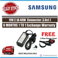 Samsung Adapter 3.0*1.1mm  NT530U3C 530U3C NP530U3C 9 900X3D 900X3L Laptop Charger Adapter
