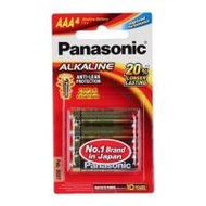 ถ่านอัลคาไลน์ PANASONIC AAA LR03T แพ็ก 4 ก้อน (103786)