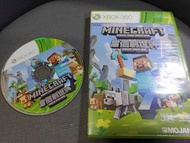 絕版經典遊戲 XBOX360 當個創世神 我的世界 Minecraft 麥塊中文版 中英文合版 實體遊戲光碟