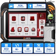 ANCEL DS600BT All System Bidirectional OBD2 Diagnostic Scanner Tool ECU Coding DPF TPMS BMS SAS IMMO