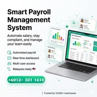 Payroll System Malaysia HR Software Salary Management EPF SOCSO PCB Auto Payslip EA Form Payroll Sol