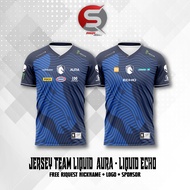 NEWEST TEAM LIQUID AURA LIQUID ECHO 2024 JERSEY (Free custom nickname)