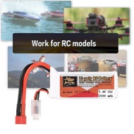 2017 Pengeluar ZOP RC Dron Pembesaran Tinggi Litium 2S 7.4V 2500mAh 35C 3S 11.1V 4S 14.8