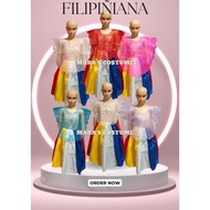 TERNO FLAG SAYA & ASSORTED SEQUINS BUWAN NG WIKA COSTUME