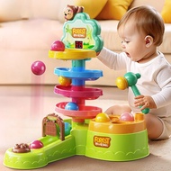 Baby Toys Educational Early Education Multifunctional Baby Shooting Scoring Track Ball Spinning Fun 