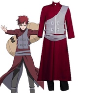 Anime Kazekage Sabaku No Gaara Cosplay Outfit - Halloween & Carnival Costume with Wig and Bag