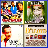 MP3 Audio Cassette Pop Songs Memories of Pawzi Fish - D'lloyd - Chrisye - Broery Marantika Nostalgia