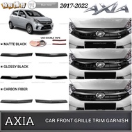AMAZING PERODUA AXIA OLD 2017-2022 AXIA RAHMAH CAR FRONT GRILLE TRIM GARNISH FRONT GRILL BONNET TRIM