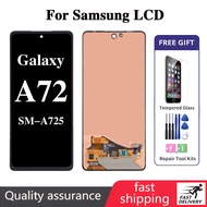 For Original LCD Samsung Galaxy A72 SM-A725 LCD Display and Touch Screen Digitizer Assembly