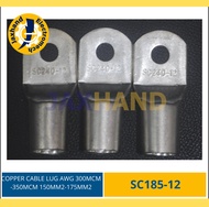 COPPER CABLE LUG AWG 300MCM -350MCM 150MM2-185MM2 CRIMPING TERMINAL LUG FOR CABLE WIRE AND BREAKER C