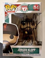 โมเดลนักฟุตบอลFunko Pop ลิขสิทธิ์แท้ทีม Liverpool FC - Jurgen Klopp 2024 พร้อมลายเซ็น