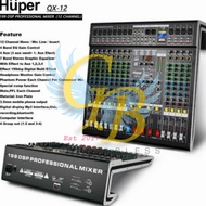 Mixer audio Huper QX12 12ch original Huper Qx12 qx12 bluetooth