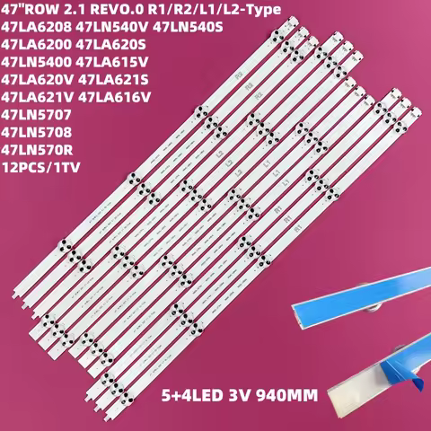 LED strips 47 ROW2.1 REV 0.7 1 L2 TYPE for 47LN5400 47ln575s 47LN613S 47LN613V 47LN6130 47LN6138 47L