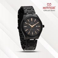 Mirage Jam Tangan Pria Analog 8754 M Full Black Original Stainless