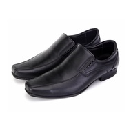 Pierre Cardin รองเท้าผู้ชาย รองเท้าทางการ รองเท้าทางการ นุ่มสบาย ผลิตจากหนังแท้ สีดำ ไซส์ 40 41 42 43 44 รุ่น 80TD117
