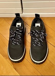 DIESEL 黑色全皮平底鞋(size 39)