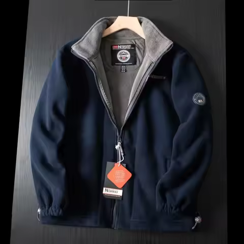 Trendy Export Quality Functional Outdoor Winter Warm Plus Size Fleece Jacket In Autumn/Winter From C