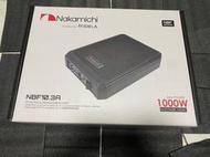 甜甜價2023年最新款【Nakamichi】NBF10.3A日本中道 超薄型10吋主動式重低音喇叭