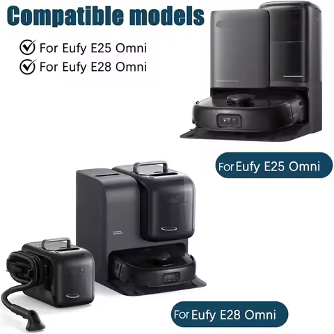 X16A 2025 NEW-For Eufy E25 Omni/E28 Omni Replacement Parts Kit Includes Main Side Brush Mop Roller H