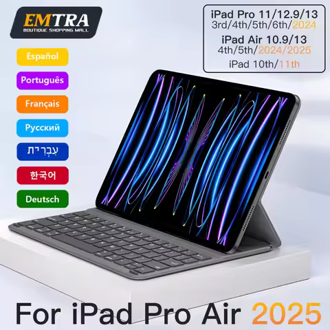 Magic Keyboard Magnetic for IPad 11th 2025 Air 13in 11in Bluetooth Keyboard Wireless for IPad Air 4 