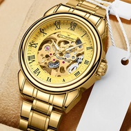 [BEST SELLER] Jam Tangan Otomatis Pria Asli Premium Lexier Original Tahan Air Automatic Mechanical W