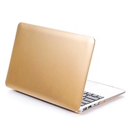 Golden Luxury Mattel Ultra Thin Cover Case for 11 13 15 inch Apple MacBook pro air retina 11.6/13.3/15.4 Macbook Folio 2 in 1 Protective Casing