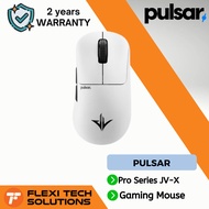 Flexi Tech Pulsar Pro Series JV-X Gaming Mouse [Ergonomicl/18H/56g/XS-1/8K]