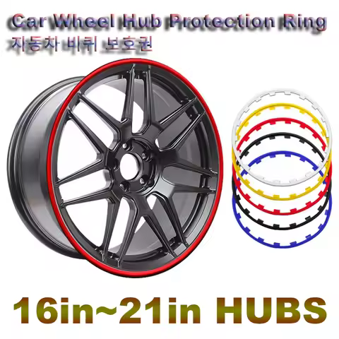 Heavy Duty Car Wheel Guard Rim Protecting Trim Ring 17/18/19/20/21 Inch 4 Packs For Tesla Model 3 Y 