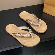 48h sau khi Mới Dép xỏ ngón nữ không trượt Xăng đan mang ngoài trời Flip-flops Flip Flops sinh viên