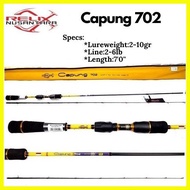 【hot sale】 Relix Nusantara Capung 702ul fishing rod (Gen 2 /Bumble Bee Color)