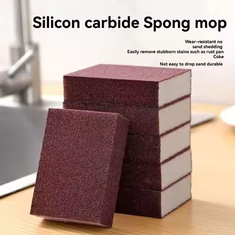 Diamond Sponge Scrubber, Diamond Sponge for Scrubbing Pot Bottoms, Cleaning Black Grime, Magic Erase