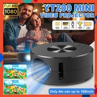 YT200 Projector Mini Phone iPad Portable WIFI Projector Usb Camping Projector Classroom LCD Projecto