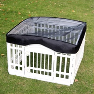 Pet Fence Cover, Dog Cage Cover Dog Fence Top Cover Sunshade Breathable, Fence Cover dj251010