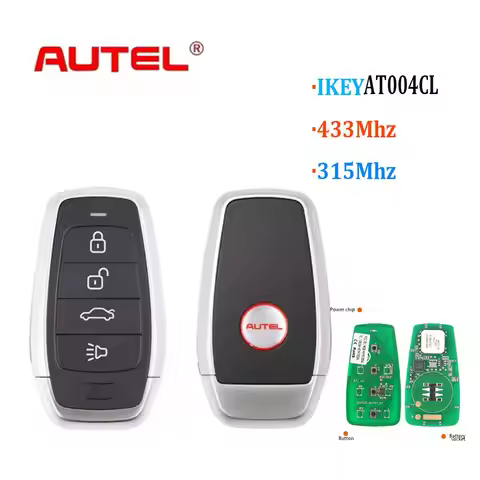 Autel Universal Smart Key IKEYAT004CL AT004CL 4 Buttons Car Remote Key for Autel Smart Key for KM100