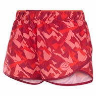 LA SPORTIVA TIMING SHORT W VELVET/CHERRY TOMATO - กางเกงผู้หญิงสำหรับออกกำลังกาย